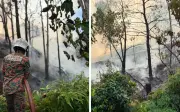 Dua sekolah di Puncak Alam ditutup akibat kebakaran bukit
