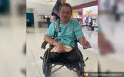 Hujan pagi di Muar tidak patahkan semangat pengundi OKU