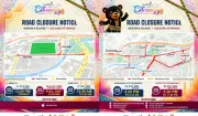 Jalan Raja ditutup 21-27 Julai 2026 sempena Citrawarna