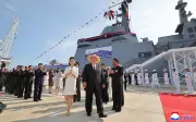 Kim Jong Un awasi ujian peluru berpandu kapal perang terbaru Korea Utara