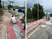 Laluan Pejalan Kaki Stesen LRT Stadium Shah Alam ke Aeon Mall Siap Esok