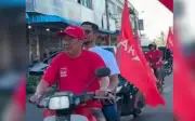 Loke tegur jentera PH, DAP tunggang motosikal tanpa topi keledar