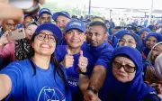Onn Hafiz Ucap Terima Kasih Kepada Rakyat Johor Pulangkan BN Berkuasa
