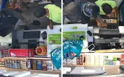 Polis buru perompak bersenjata api di Taman Wahyu