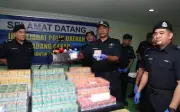 Polis Perlis tahan 3, rampas kartrij vape berisi dadah bernilai RM34.23 juta
