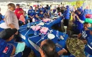Salleh Gesa Masyarakat Sabah di Johor Sokong BN