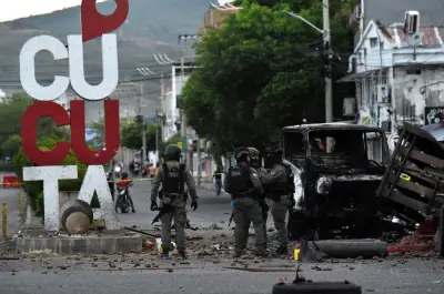 Letupan trak di Cucuta cedera 11 sebelum presiden Colombia dilantik